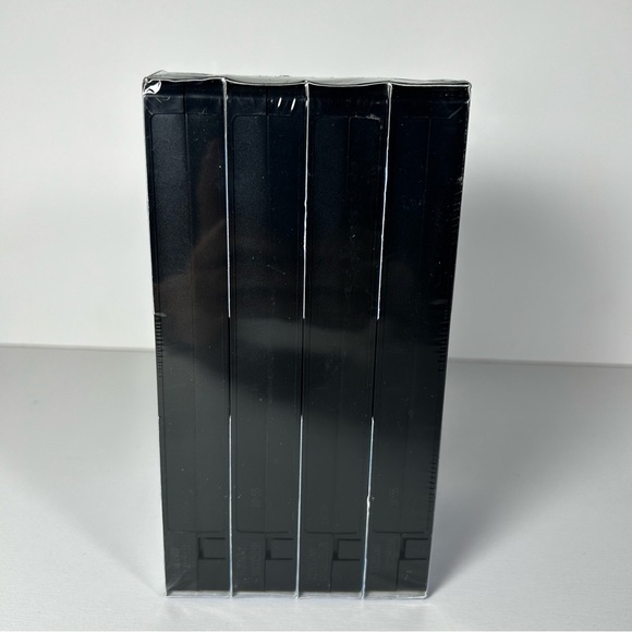 SONY Premium Grade VHS Video Cassette Tapes T-120 Pack Of 4 6 Hours New Sealed - Picture 3 of 6